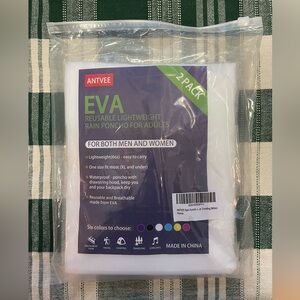 New set of 2 ponchos